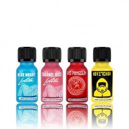 Poppers Pack - Red Pangolin - Novitchok - Charnel Juice - Blue Night (15ml)