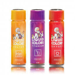Poppers Pack Liquid Colors - 24ml