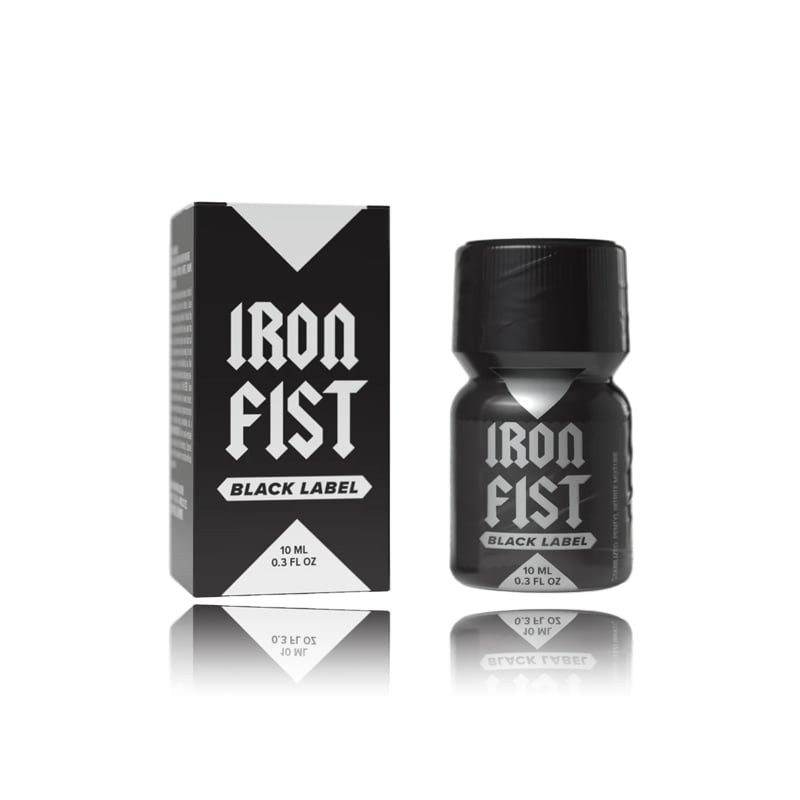 Poppers Iron Fist Black Label - 10ml