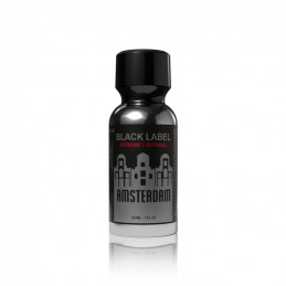 Poppers Amsterdam Black Label Extreme Butanol - 30ml