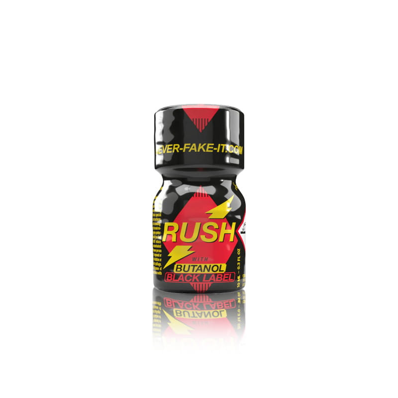 Poppers Rush with Butanol Black Label - 10ml