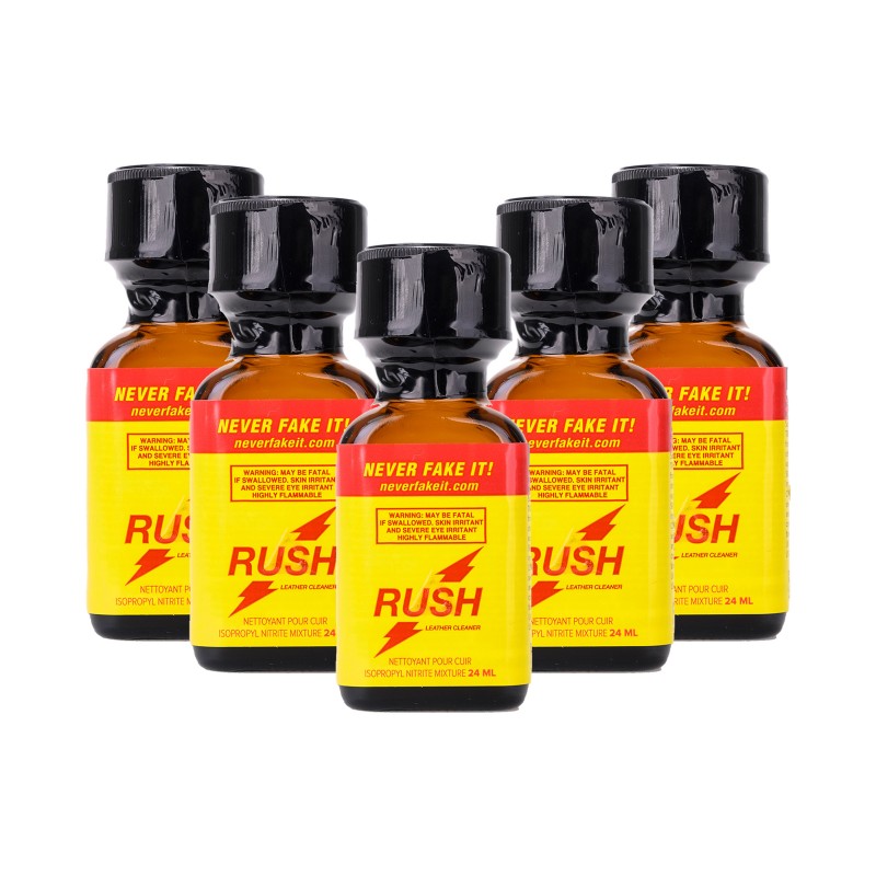 Poppers Packs - Rush X 5 - 24ml